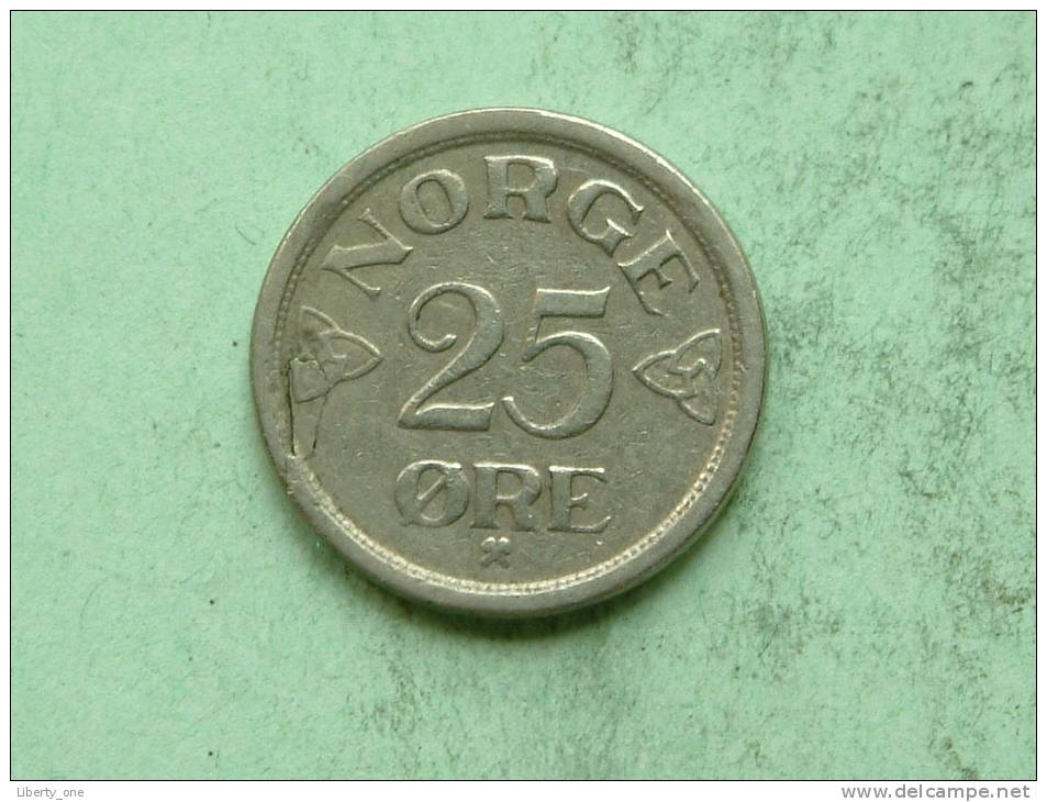 1957 - 25 ORE / KM 401 ( For Grade, Please See Photo ) ! - Norvège