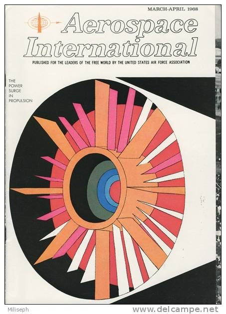 Magazine AEROSPACE INTERNATIONAL - MARCH/  APRIL 1968 - Avions - Hélicoptères - LOCKHEED GALAXY U.S - AIRBUS -    (3258) - Fliegerei