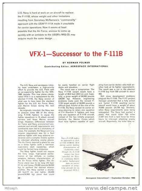 Magazine AEROSPACE INTERNATIONAL - SEPTEMBER / OCTOBER 1968 - Avions - Hélicoptères -  FARNBOROUGH (3260) - Aviation