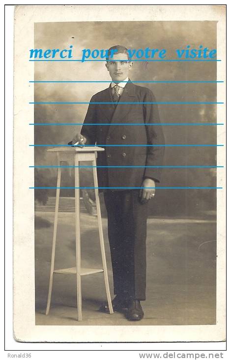 Cpp Homme Portrait De Joseph BOUCHE Ou BOUCHES à 19 Ans  ( Mode Costume Coiffure ) Adr 9 Passages PARIS 4 - Genealogy