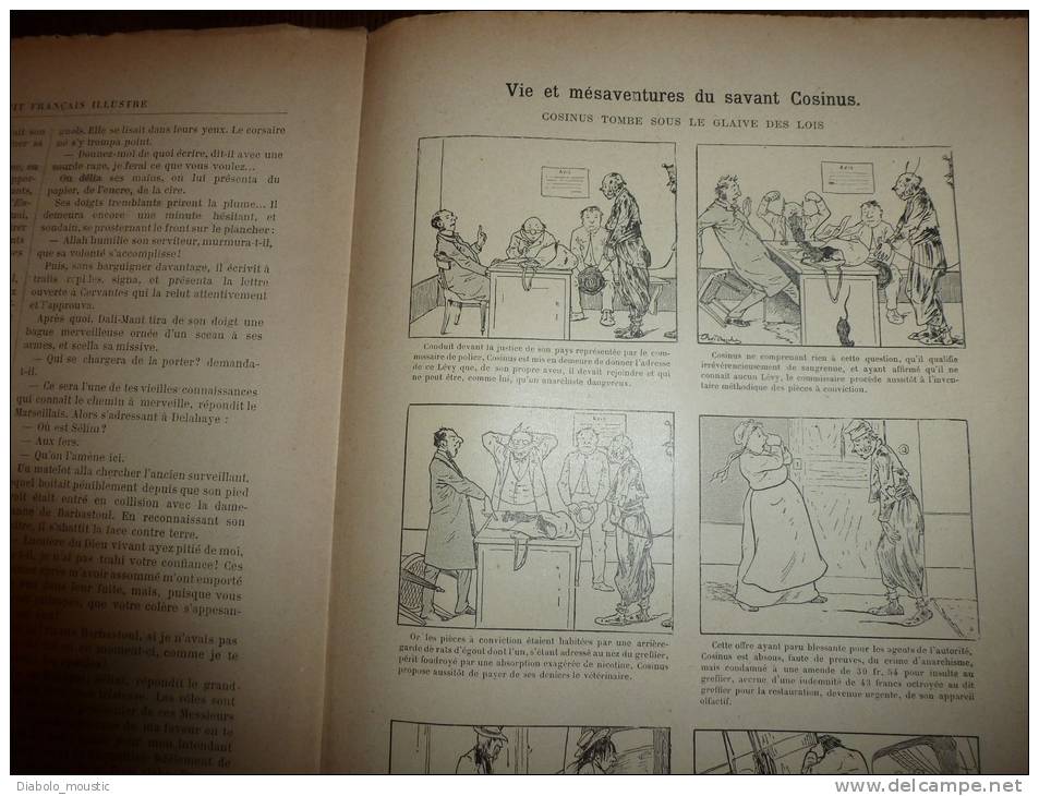 1899 Le Petit Français Illustré :  Highlands (Ecosse): Loch Lomond ; Cosinus ; Le Rire Chez Les Chiens - 1850 - 1899