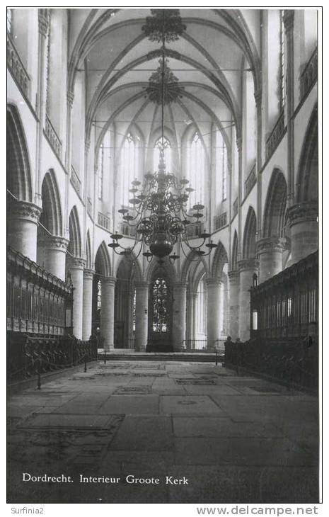 DORDRECHT - INTERIEUR GRROTE KERK RP - Dordrecht