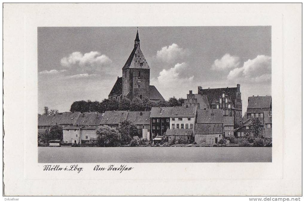 Mölln, Altstadt Mit Kirche, Um 1930 - Moelln