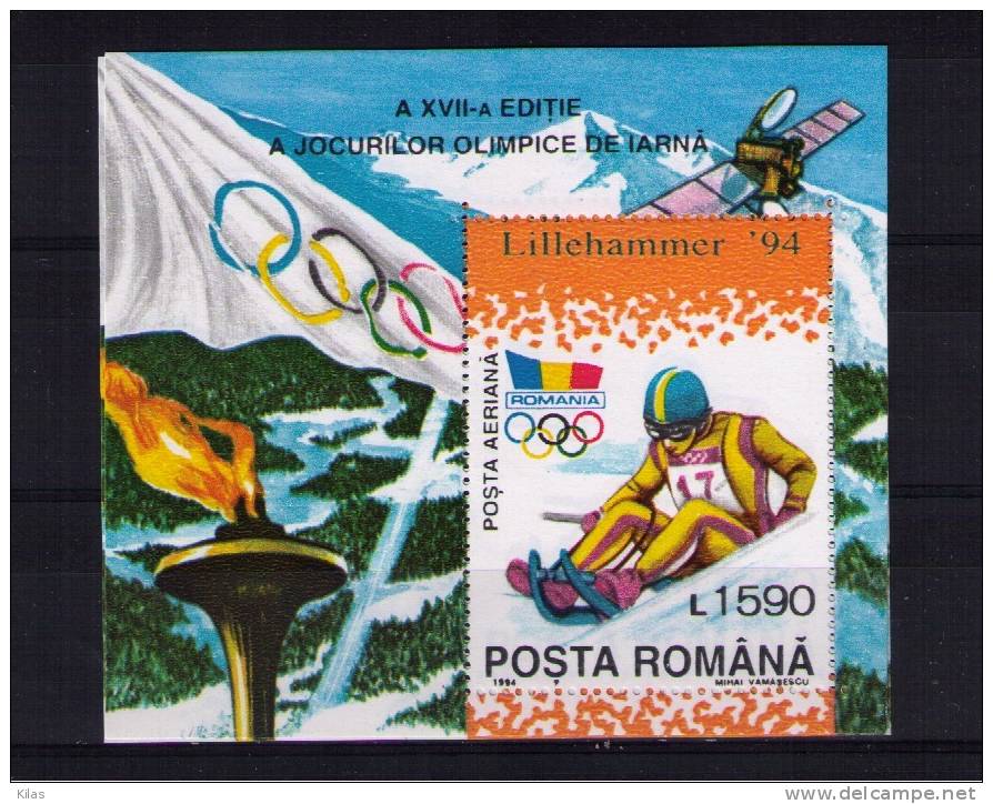 ROMANIA  Olympic Games - Invierno 1994: Lillehammer