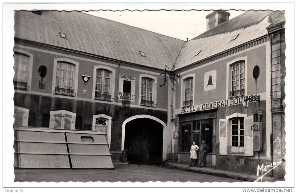 72 - Vibraye - L'Hôtel Du Chapeau Rouge - Editeur: Marco N° 4 - Vibraye