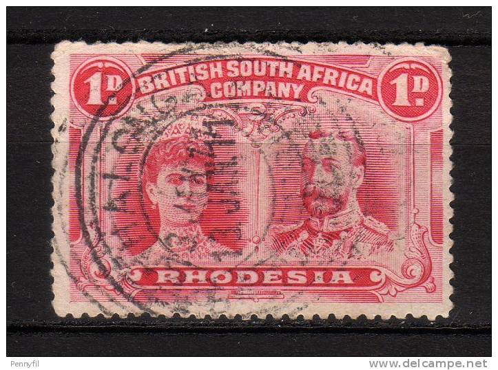 RHODESIA - 1910 YT 22 USED - Rhodésie Du Nord (...-1963)