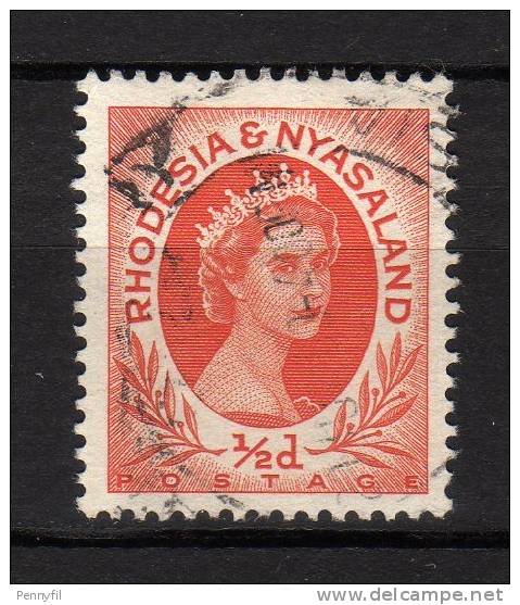 RHODESIA AND NYASALAND - 1954 YT 1 USED - Rhodesië & Nyasaland (1954-1963)