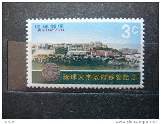 Japan - Ryukyu Is. 1966  MNH #Mi. 174 - Ryukyu Islands