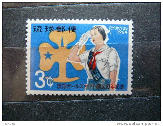 Japan - Ryukyu Is. 1964 MNH #Mi. 150 - Riukiu-eilanden