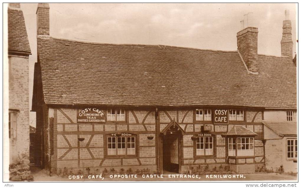 Kenilworth Cosy Cafe Old Postcard - Autres & Non Classés