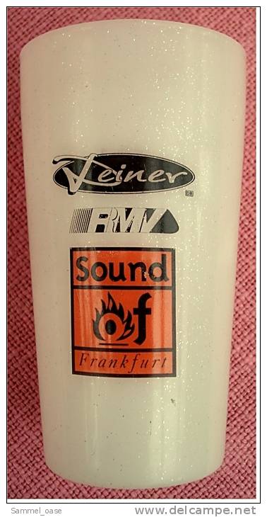 Sound Of Frankfurt - Deiner RMV - Becher Aus Kunststoff  - Ca. 0,25 Lt. - Gläser