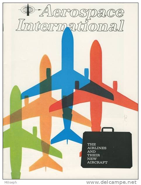 Magazine AEROSPACE INTERNATIONAL - JANUARY  /  FEBRUARY 1969 - Avions - Hélicoptères - Bateaux - Richard Nixon  (3262) - Aviation