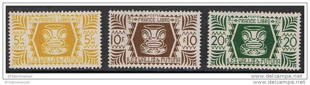 WALLIS ET FUTUNA N°133 à 146 N** - Unused Stamps