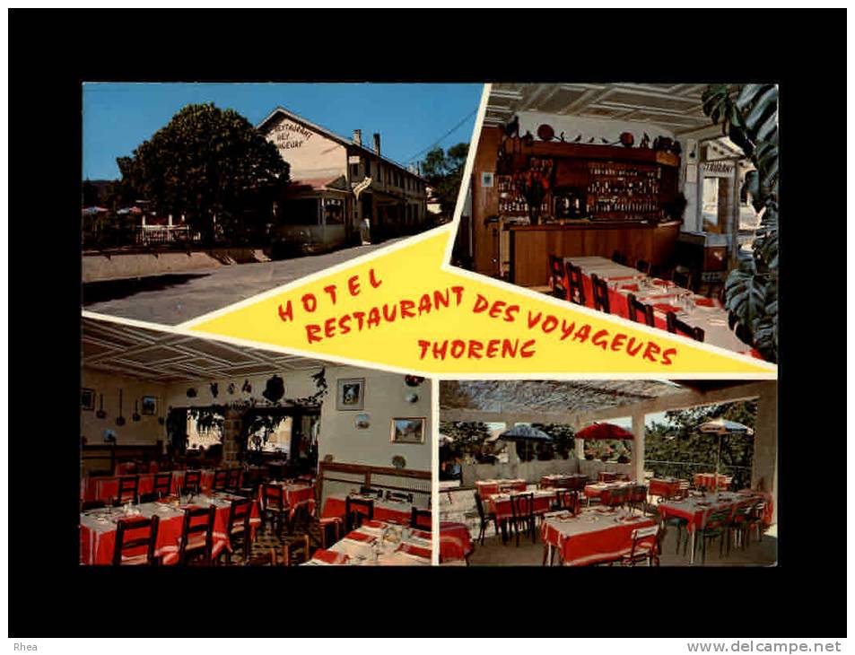 06 - THORENC - Hôtel-Restaurant Des Voyageurs - 275-35 - Commune D'Andon  - Multi Vues - Carte Pub - Autres & Non Classés