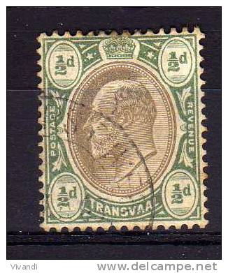 Transvaal - 1904 - ½d Definitive (Watermark Multiple Crown CA) - Used - Transvaal (1870-1909)