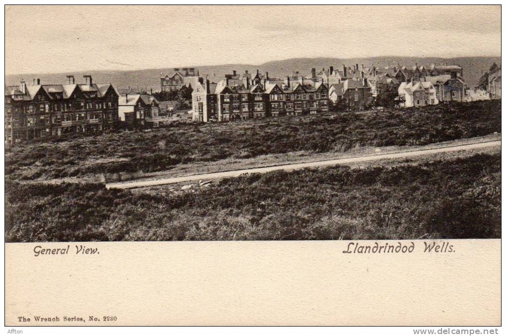 Llandrindod Wells 1905 Postcard - Radnorshire