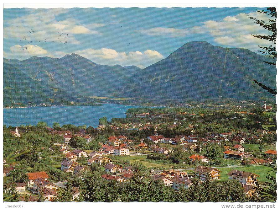 PK-CP Deutschland, Tergernseer Tal - Bad Wiessee Gegen Wallberg, Gebraucht, Siehe Bilder! - Bad Wiessee