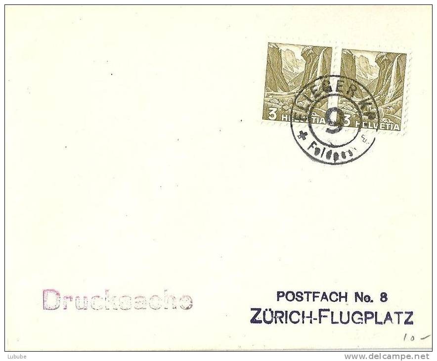 Feldpost Brief  "Flieger Kp. 9"             Ca. 1939 - Oblitérations