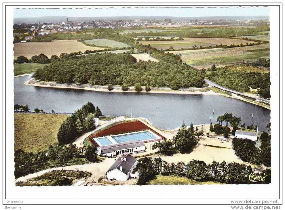 CPSM - SAVENAY - Le Lac Et La Piscine - Architecte M. BAIZEAU - Savenay