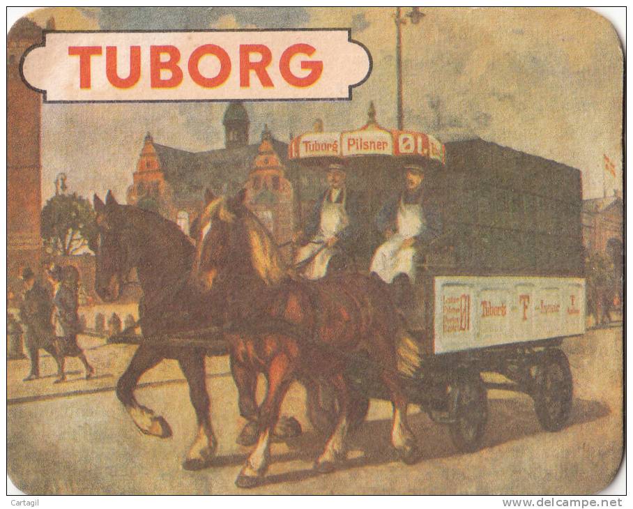 AC - Sous Bock Ancien - Allemagne -  Bière  TUBORG - Bierdeckel