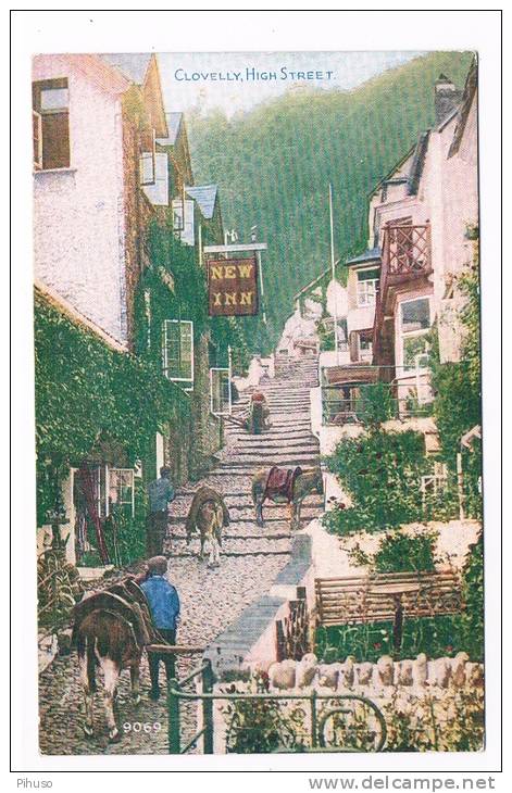 UK1644 :   CLOVELLY : High Street - Clovelly