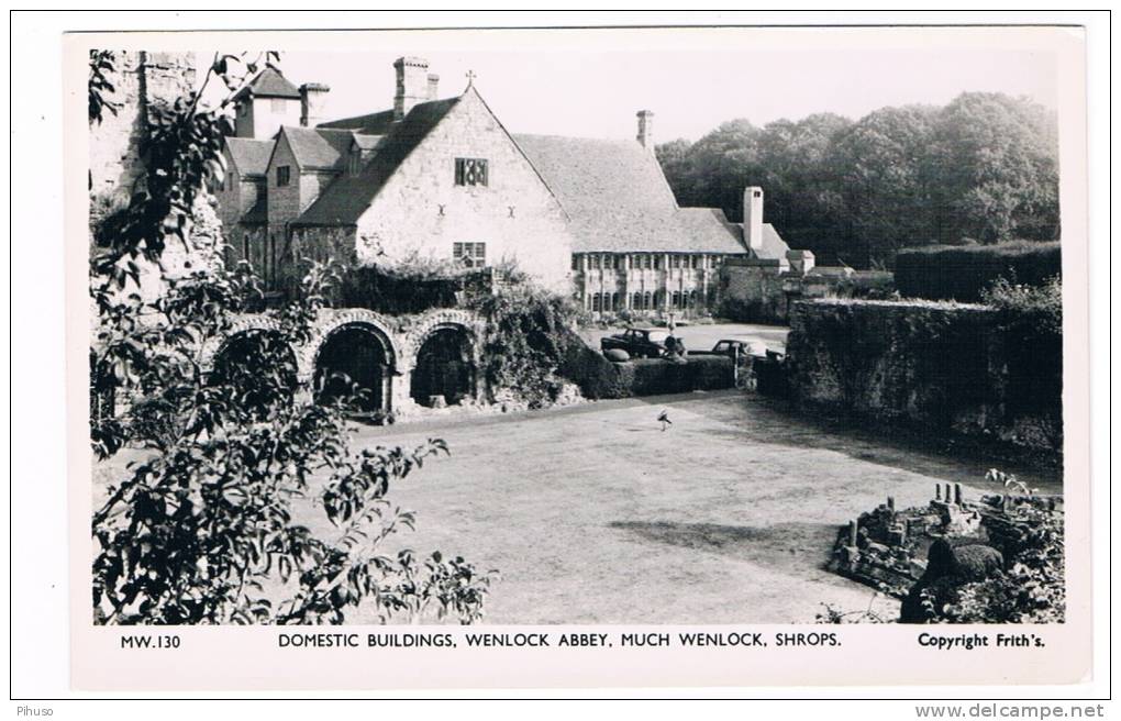 UK1648 :   MUCH WENLOCK : Wenlock Abbey - Shropshire