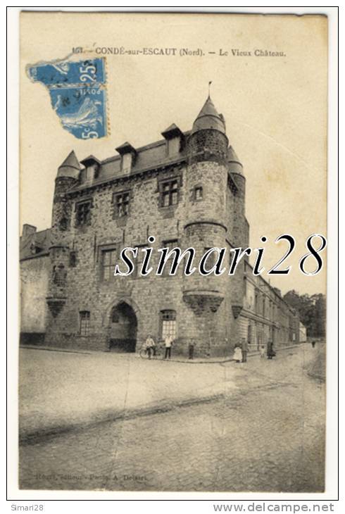 CONDE-SUR-ESCAUT - N° 161 - LE VIEUX CHATEAU - Conde Sur Escaut