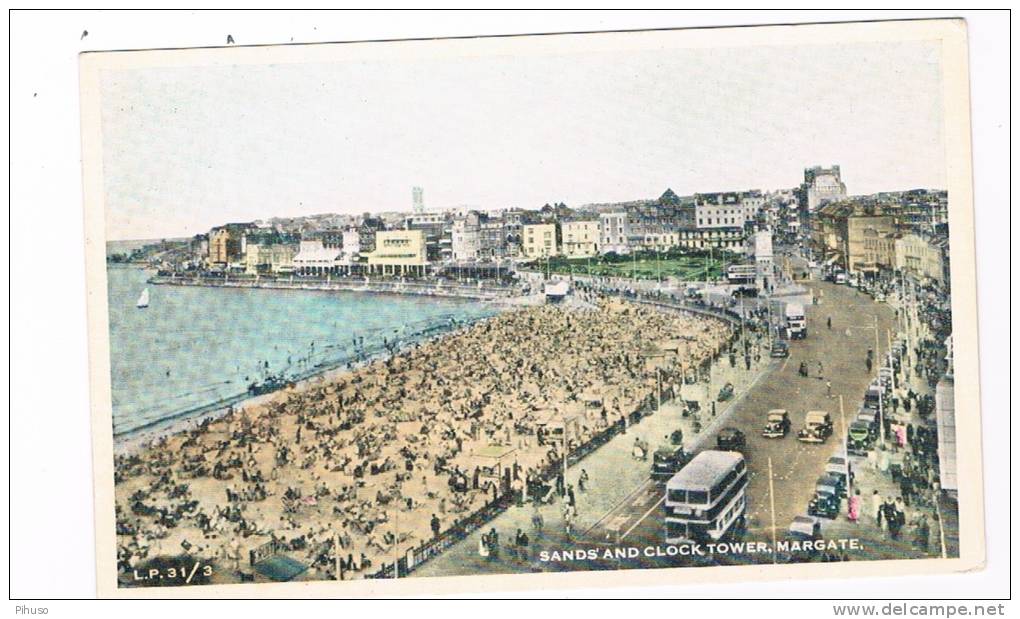 UK1684    MARGATE : Sands And Clock Tower - Margate