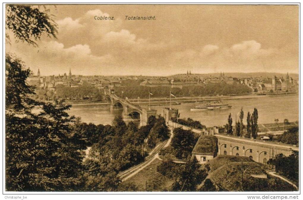 Coblenz, Koblenz, Totalansicht (pk11835) - Koblenz