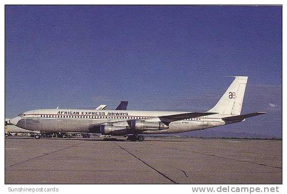 AFRICAN EXPRESS AIRLINES BOEING 707-323B - 1946-....: Modern Tijdperk