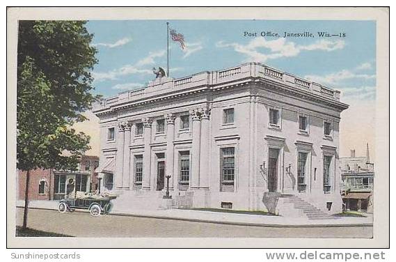 Wisconsin Janesville Post Office - Janesville