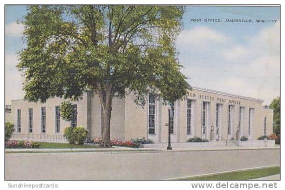 Wisconsin Janesville Post Office - Janesville