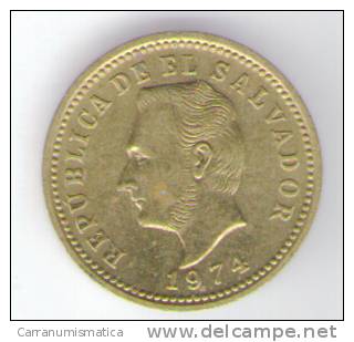 EL SALVADOR 3 CENTAVOS 1974 - El Salvador