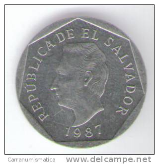 EL SALVADOR 10 CENTAVOS 1987 - Salvador