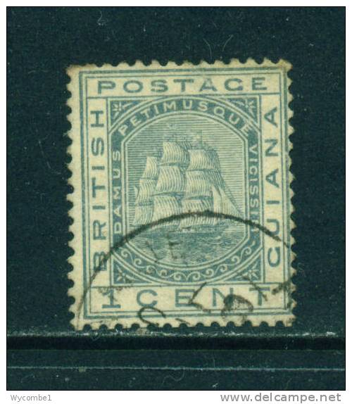BRITISH GUIANA - 1876 1c Used As Scan - Guyane Britannique (...-1966)