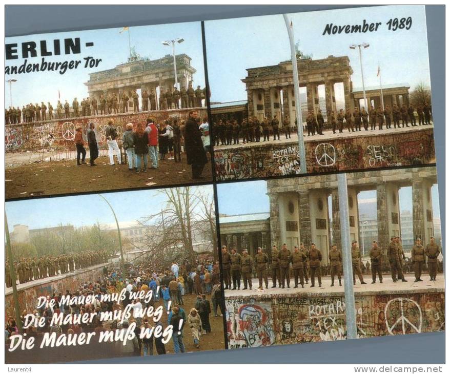 (987) Germany - Berlin - Brandenburger Tor - Monuments Aux Morts