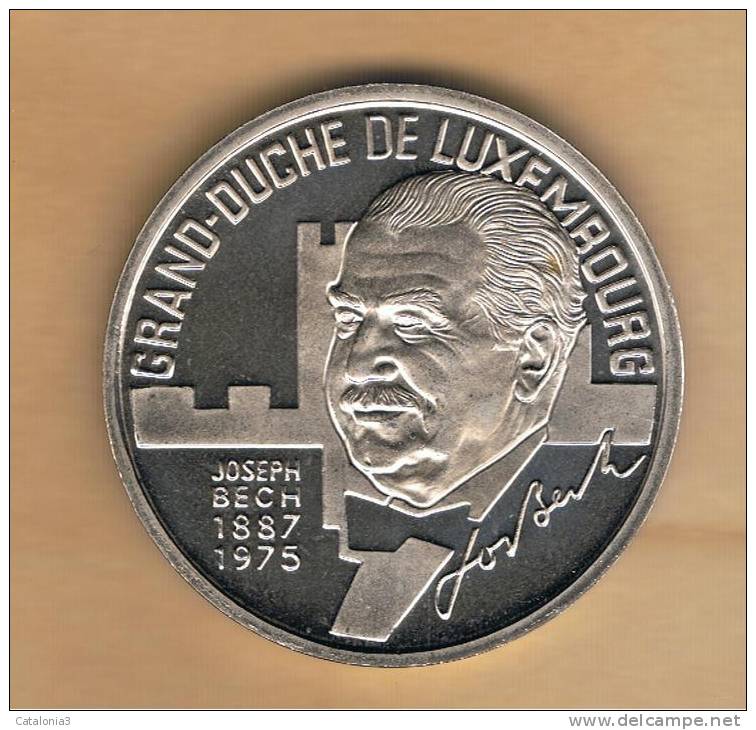 LUXEMBURGO -  5 ECUS 1993 PROOF - Luxemburgo