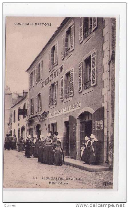Plougastel-Daoulas,  Hôtel D'Arvor , éd. ELD 545   ( Port Offert, Free Postage ) - Plougastel-Daoulas