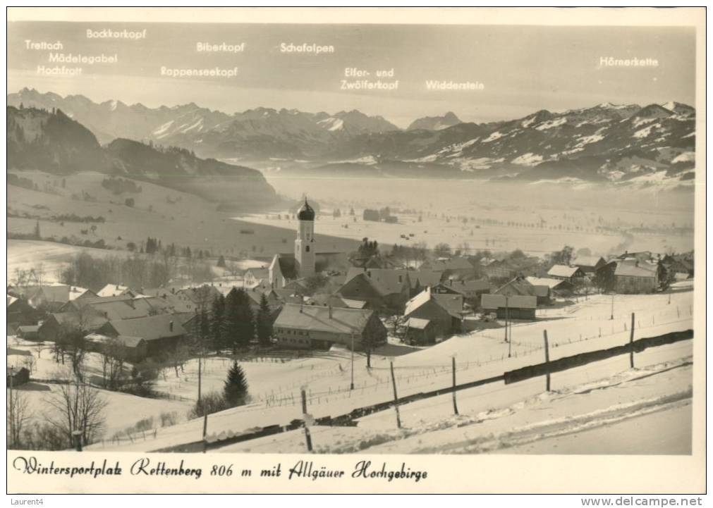 (202) Very Old Postcard - Carte Ancienne - Germany - Rotenberg - Rotenburg