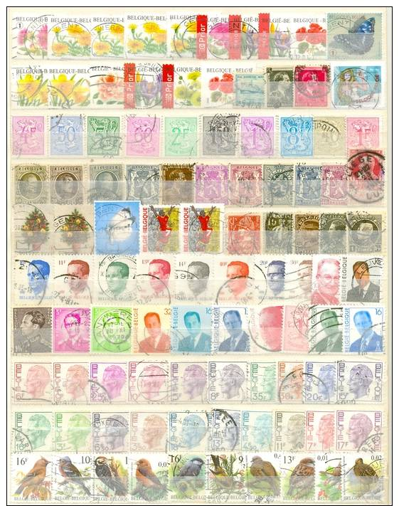 Belgie - Belgique - Z-1090 - 100  Zegels-timbres -  0,40 Euro - Collections