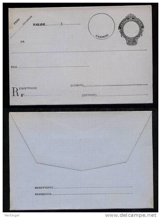 Brazil 1924 EV07 Envelopes Para Valores - Lettres & Documents