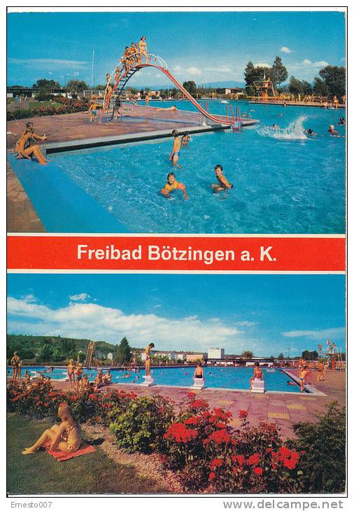 PK-CP Deutschland, Freibad Bötzingen, Gebraucht, Siehe Bilder! - Bötzingen