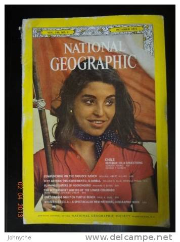 National Geographic Magazine  October 1973 - Wetenschappen