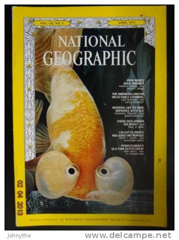 National Geographic Magazine April 1973 - Ciencias