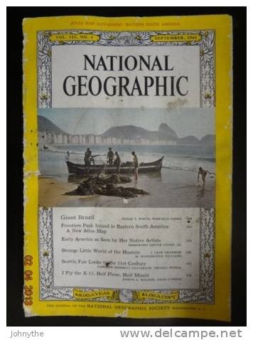 National Geographic Magazine September 1962 - Wissenschaften