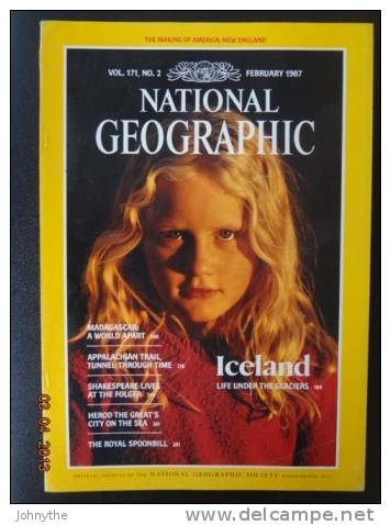 National Geographic Magazine February 1987 - Wissenschaften