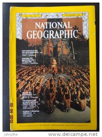 National Geographic Magazine November 1969 - Wissenschaften