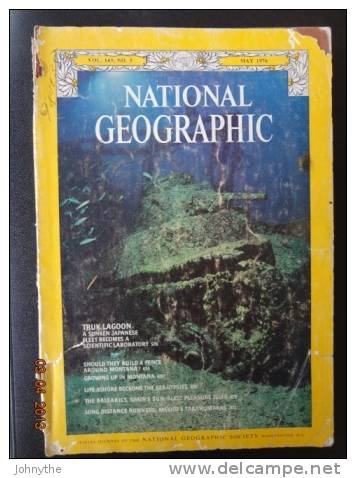 National Geographic Magazine May 1976 - Sciences
