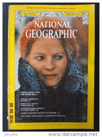 National Geographic Magazine February 1976 - Wissenschaften