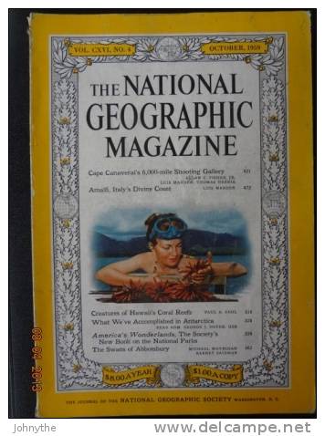 National Geographic Magazine October 1959 - Ciencias